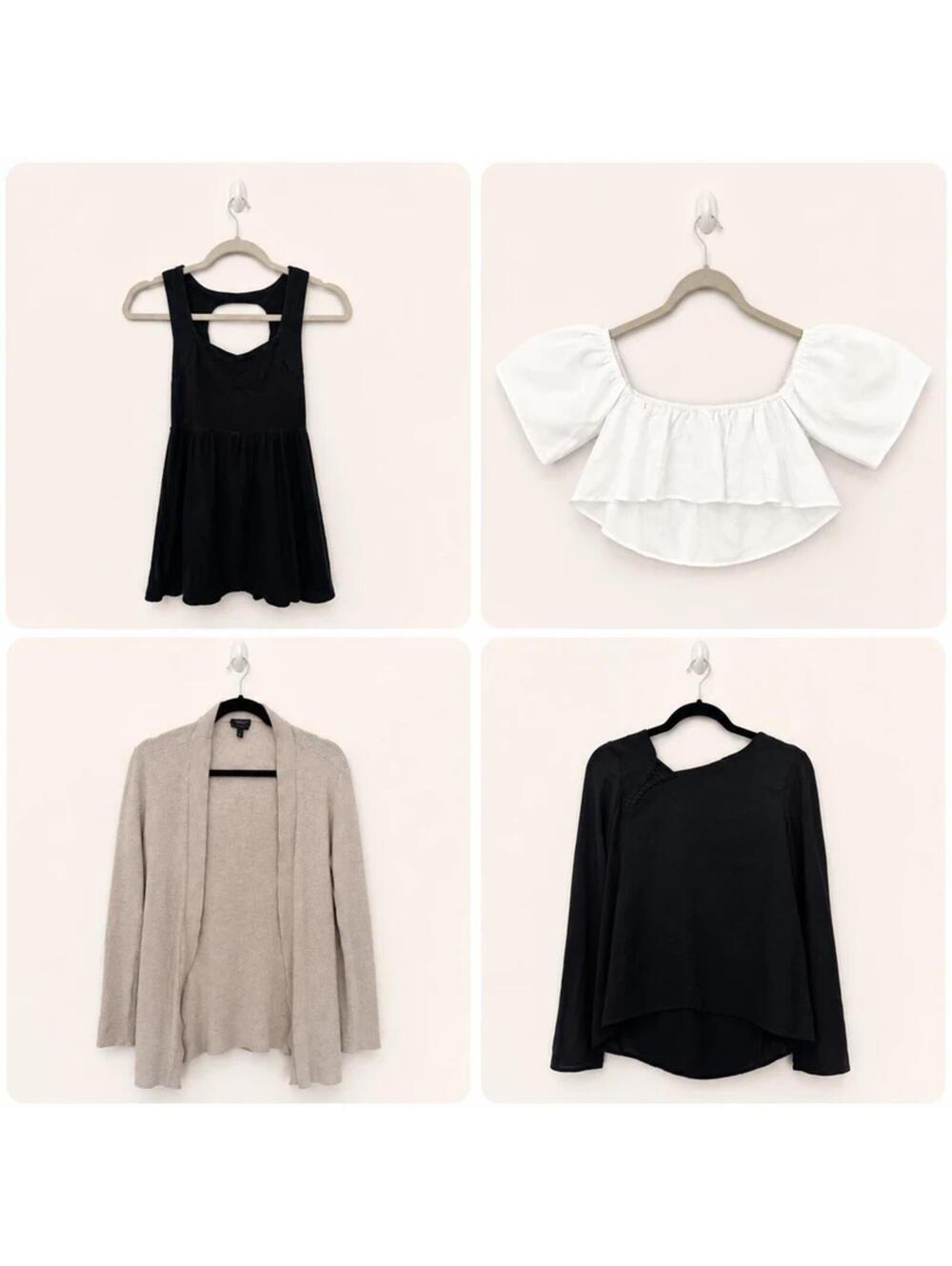12 Piece Women’s Tops Bundle XS/S - Mixed Brands Y2K Casual Dressy Lot - Picture 4 of 7